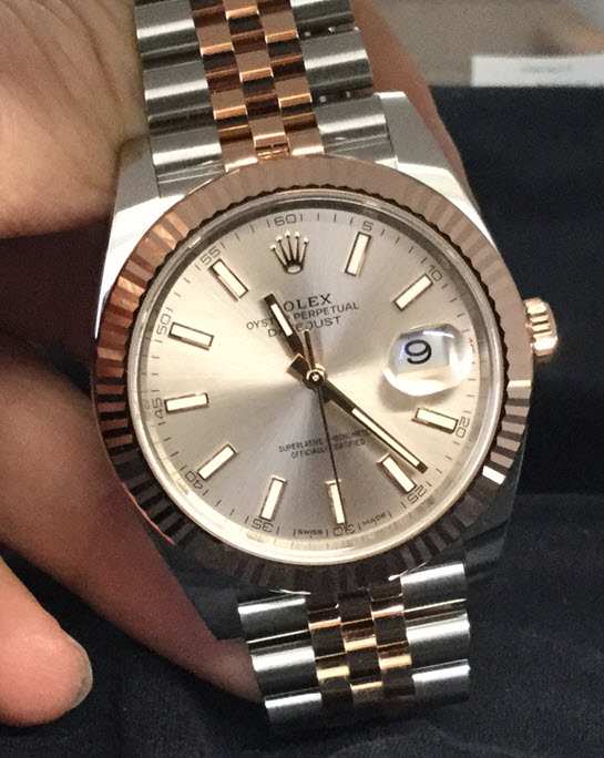 datejust 41 two tone jubilee
