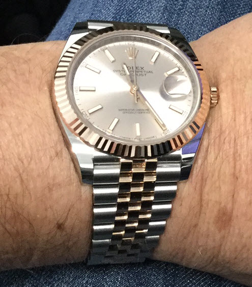 datejust 41 two tone jubilee
