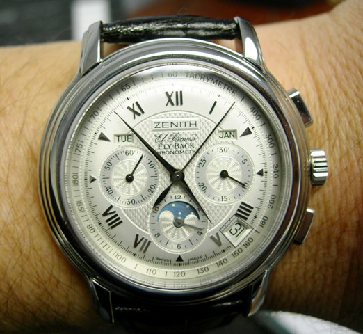 zenith el primero chronomaster original zenith el primero chronomaster original